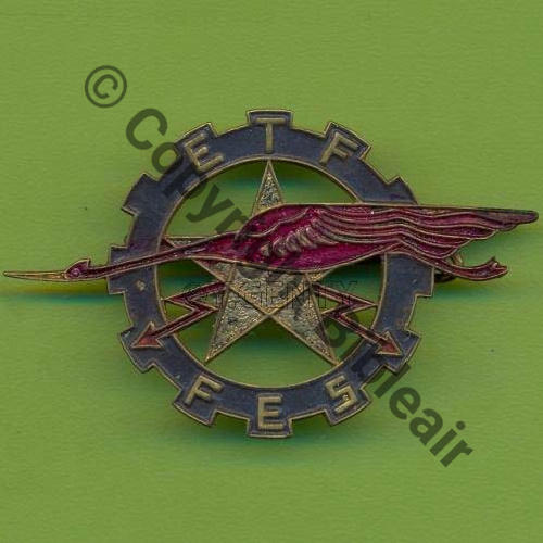 3216.EMGA  ECOLE TRANS FIL FES Peint  SM Bol fenetre Dos lisse CIG Rouge Src.Y.GENTY 